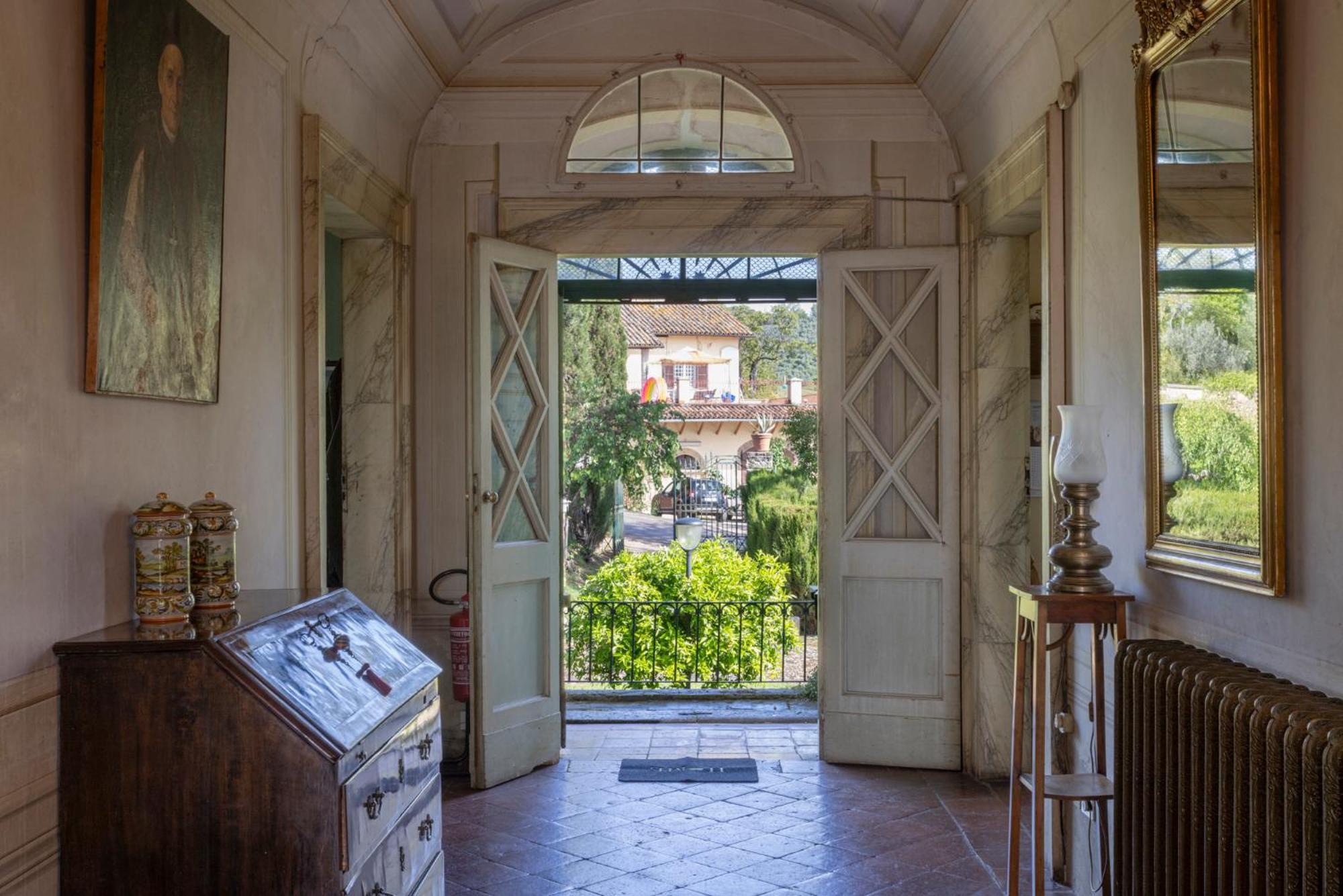 B&B In An 1800S Frescoed Villa With Panoramic Solarium And Historic Park - Villa Mastrangelo Colli del Tronto Exterior foto